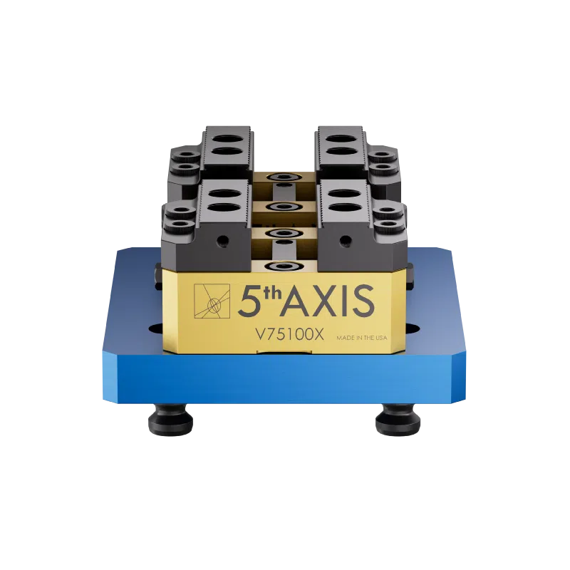 2x Small Self-Centering Vise Top Tooling - CNC Workholding Solutions