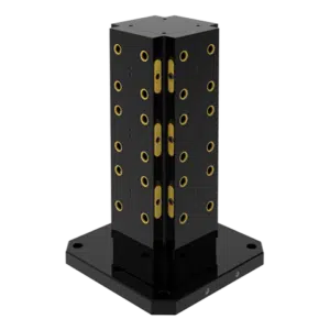 400mm x 400mm x 638mm) RockLock Tombstone, 4 Face Cast Iron - CNC
