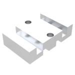 Double Station Machinable Jaws (Aluminum)