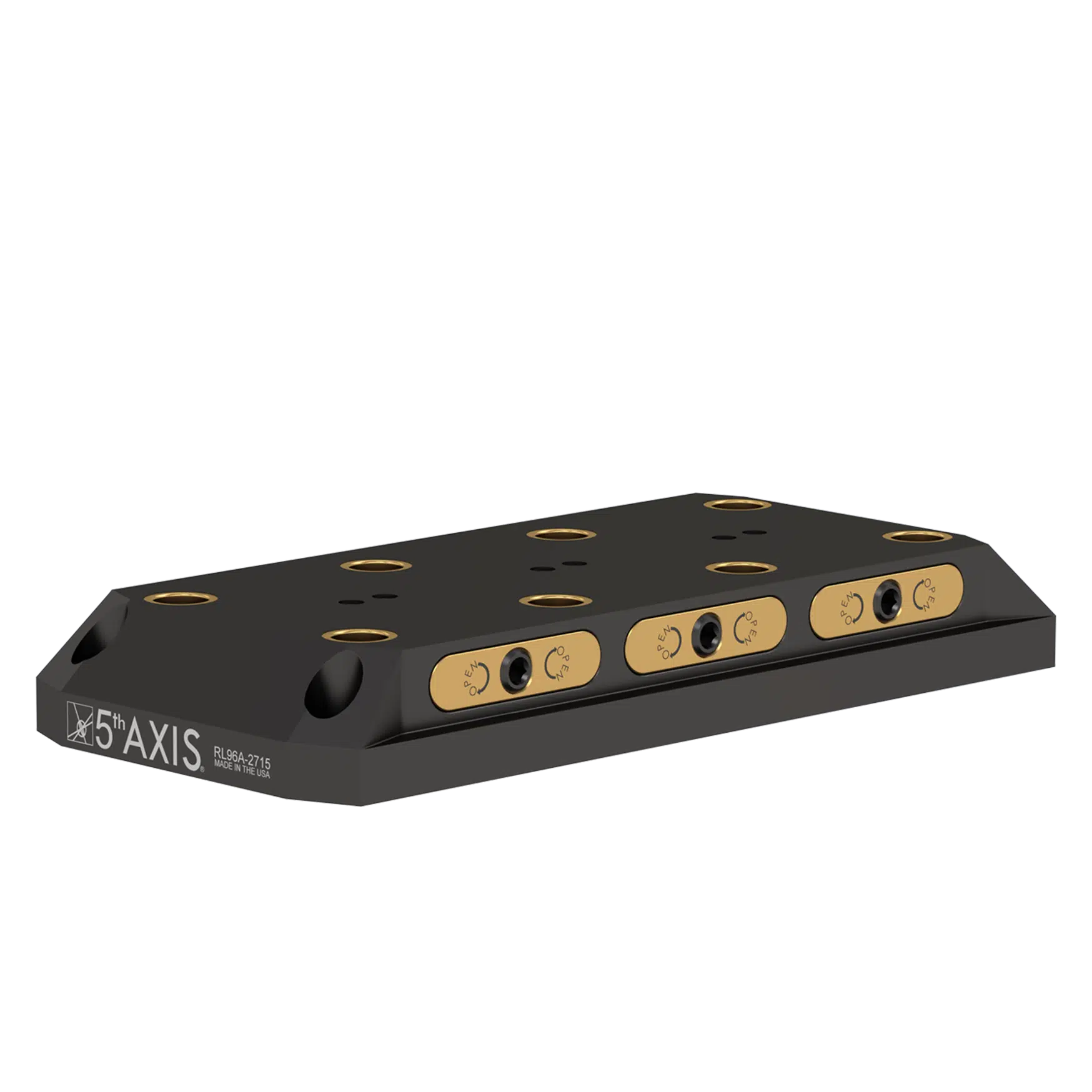 96mm Riser (Mounting: 4x M12 on 340mm x 126mm grid) - CNC