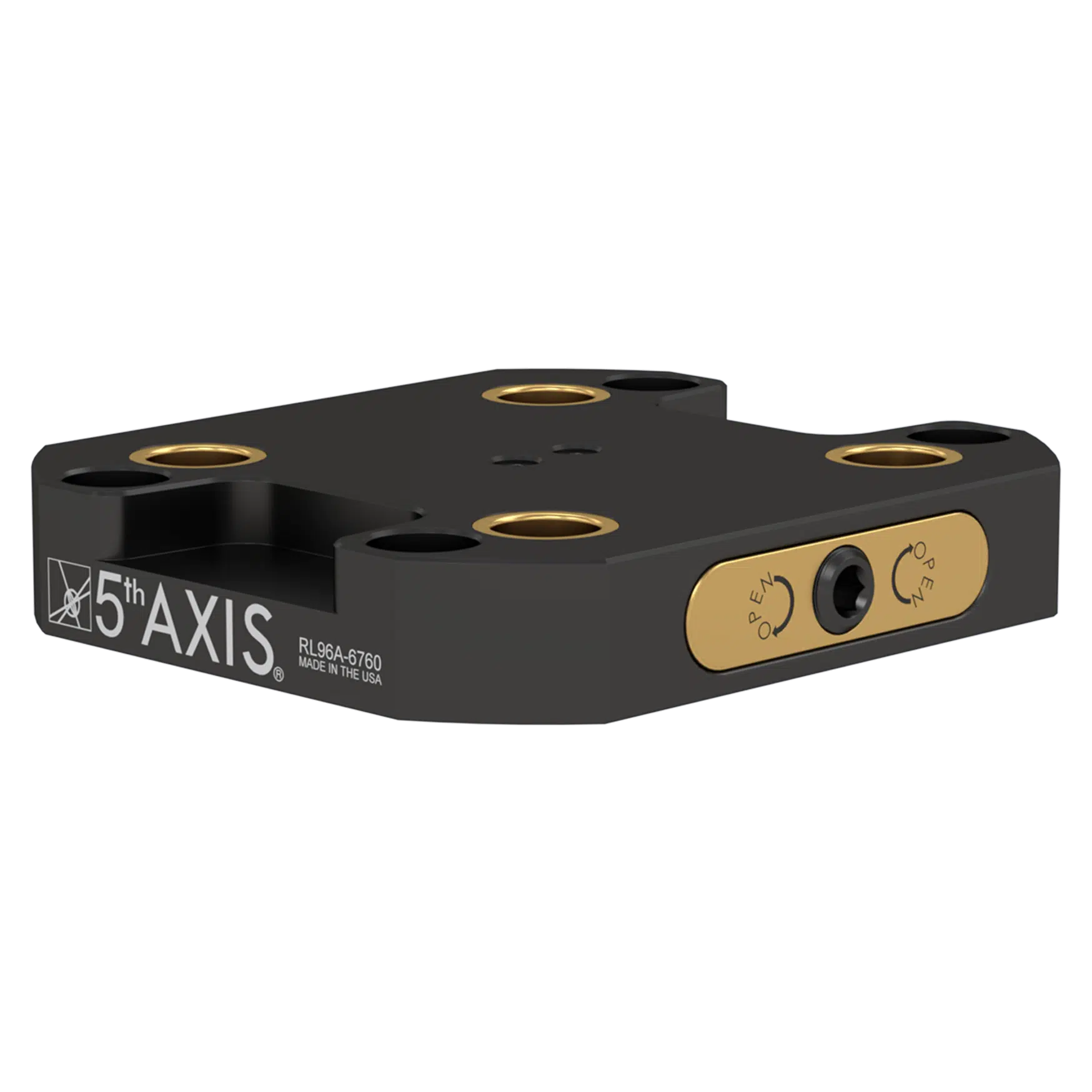 96mm Low Profile Adapter, Aluminum (Mounting: 4x M12 at 60° on