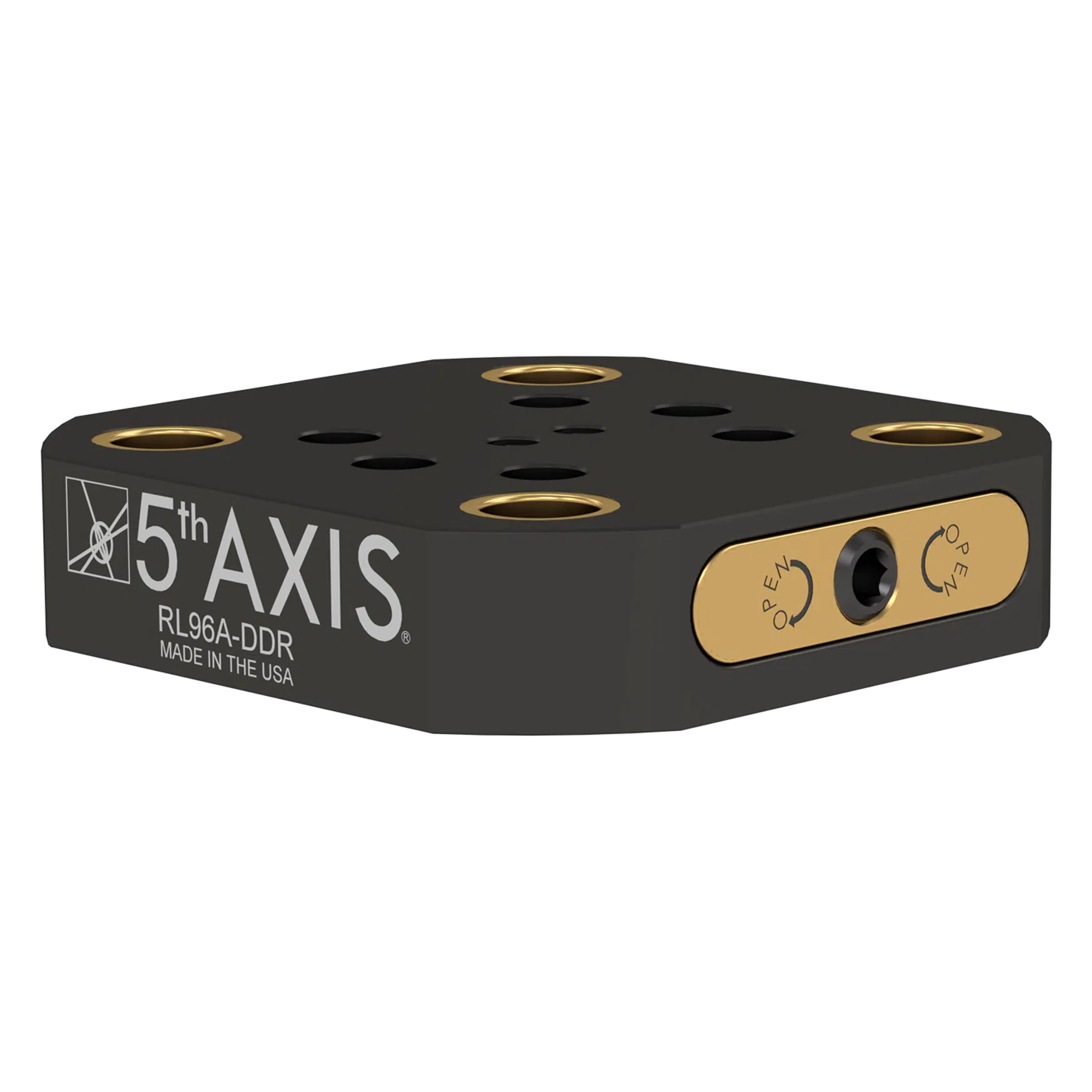 96mm Low Profile Base, Aluminum (Mounting: 6x M8 at 45° on 74mm