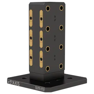 96mm Low Profile Base, Aluminum (Mounting: drill your own) - CNC