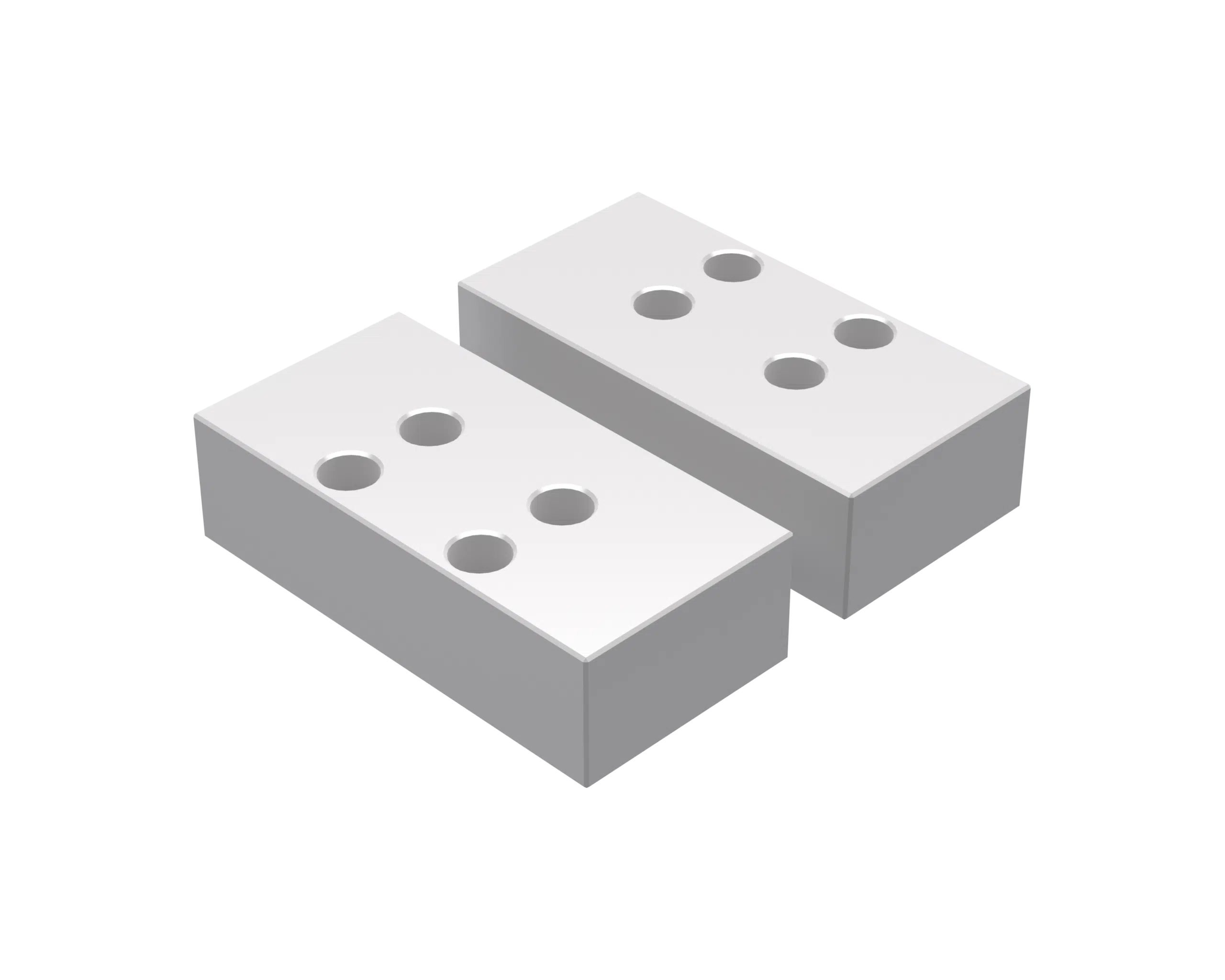 Machinable 6061 Aluminum Jaws - CNC Workholding Solutions