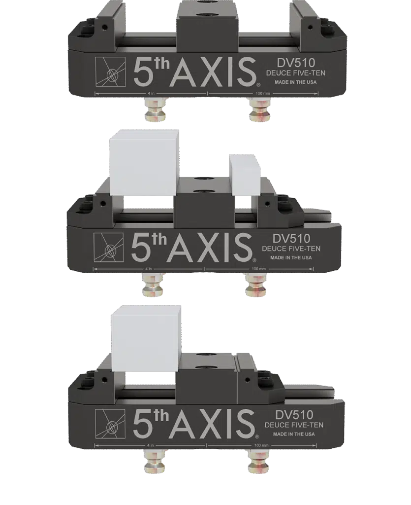 75mm x 150mm x 56mm) Small Double Station Vise with Hard Jaws (2