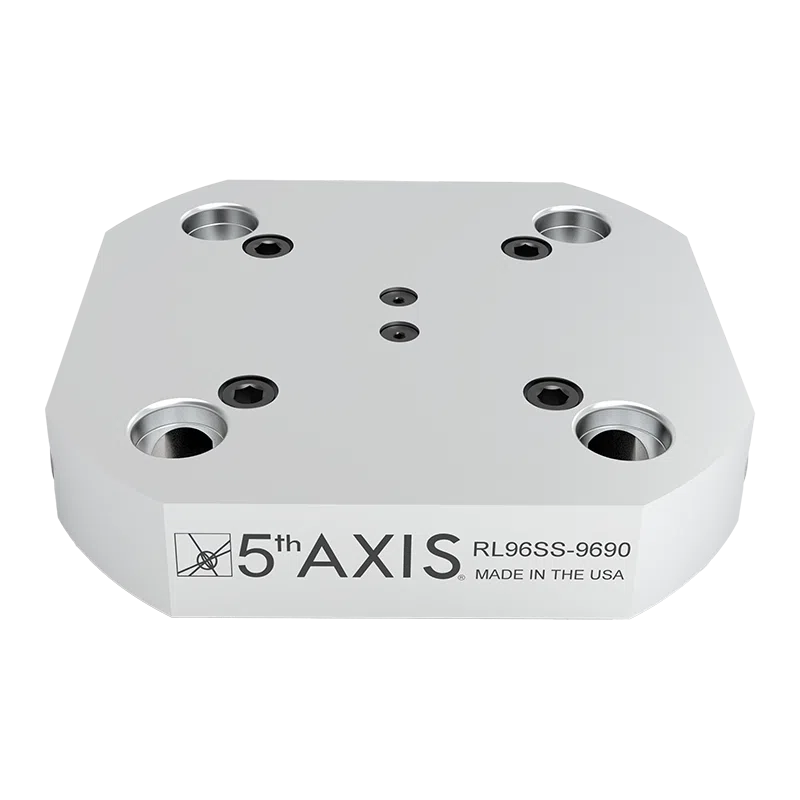 96mm Low Profile Adapter, Stainless Steel (Mounting: 4x 5/16-18