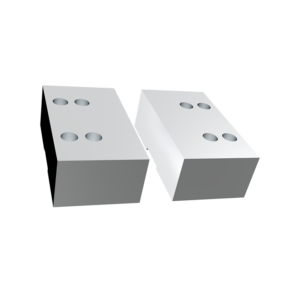 Pneumatic Vise Aluminum Soft Jaw Kit (VAJ-APV-160)